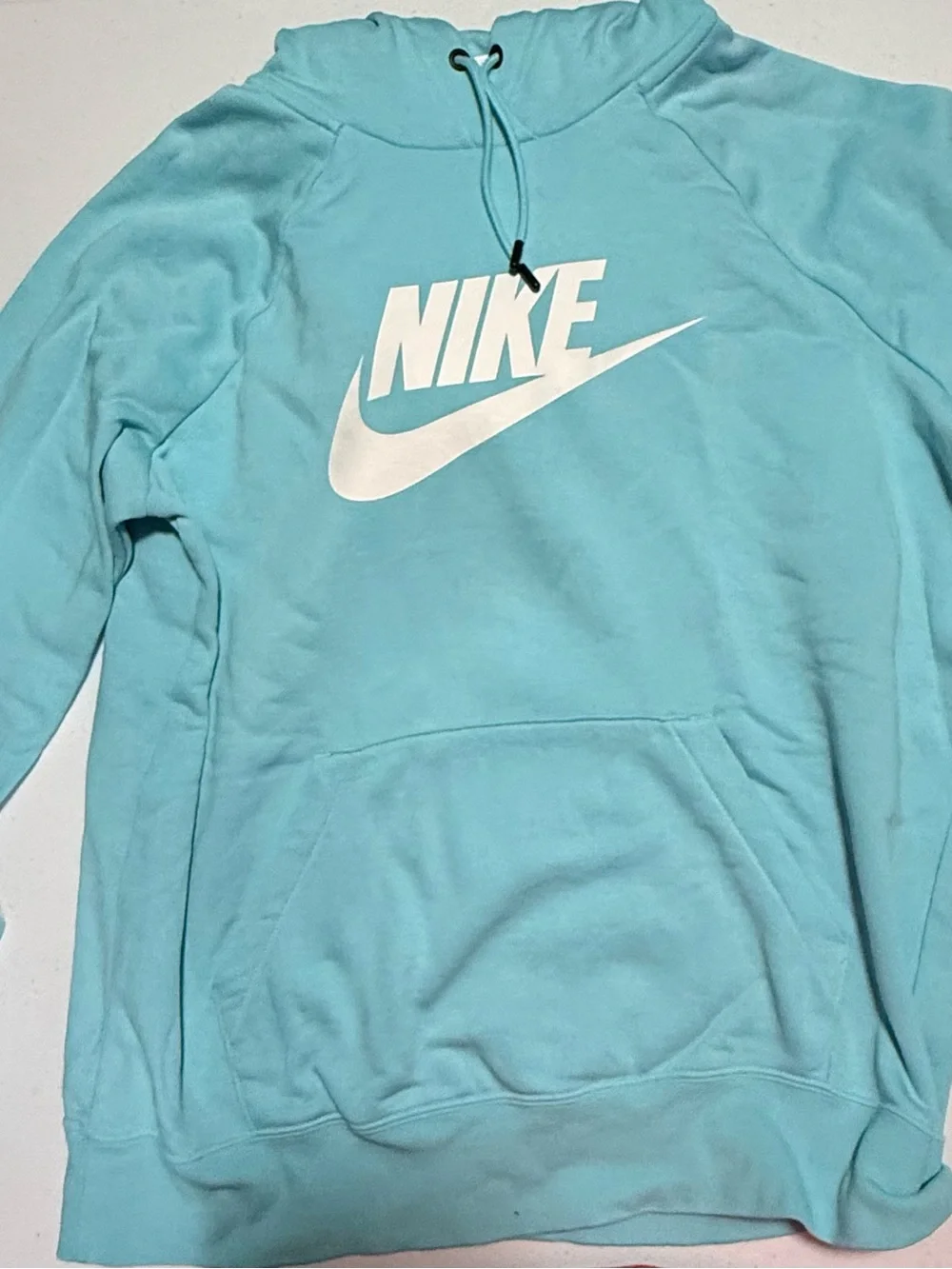 Nike Women’s Light Blue Logo Hoodie